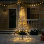 Christmas Cone Tree 240 LEDs Indoor and Outdoor 115x150 cm