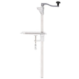 Canned Food Can Opener Silver 70 cm Aluminum and Stainless Steel - Front View