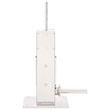 Manual Sausage Stuffer Silver 3 L Stainless Steel - Top-Down View