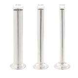 Manual Sausage Stuffer Silver 3 L Stainless Steel - Low Angle