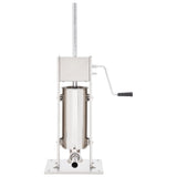 Manual Sausage Stuffer Silver 5 L Stainless Steel
