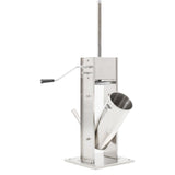 Manual Sausage Stuffer Silver 5 L Stainless Steel - Side View