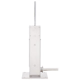 Manual Sausage Stuffer Silver 5 L Stainless Steel - Top-Down View