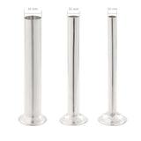 Manual Sausage Stuffer Silver 5 L Stainless Steel - Low Angle