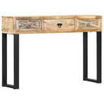 Console Table 110x30x76 cm Solid Mango Wood