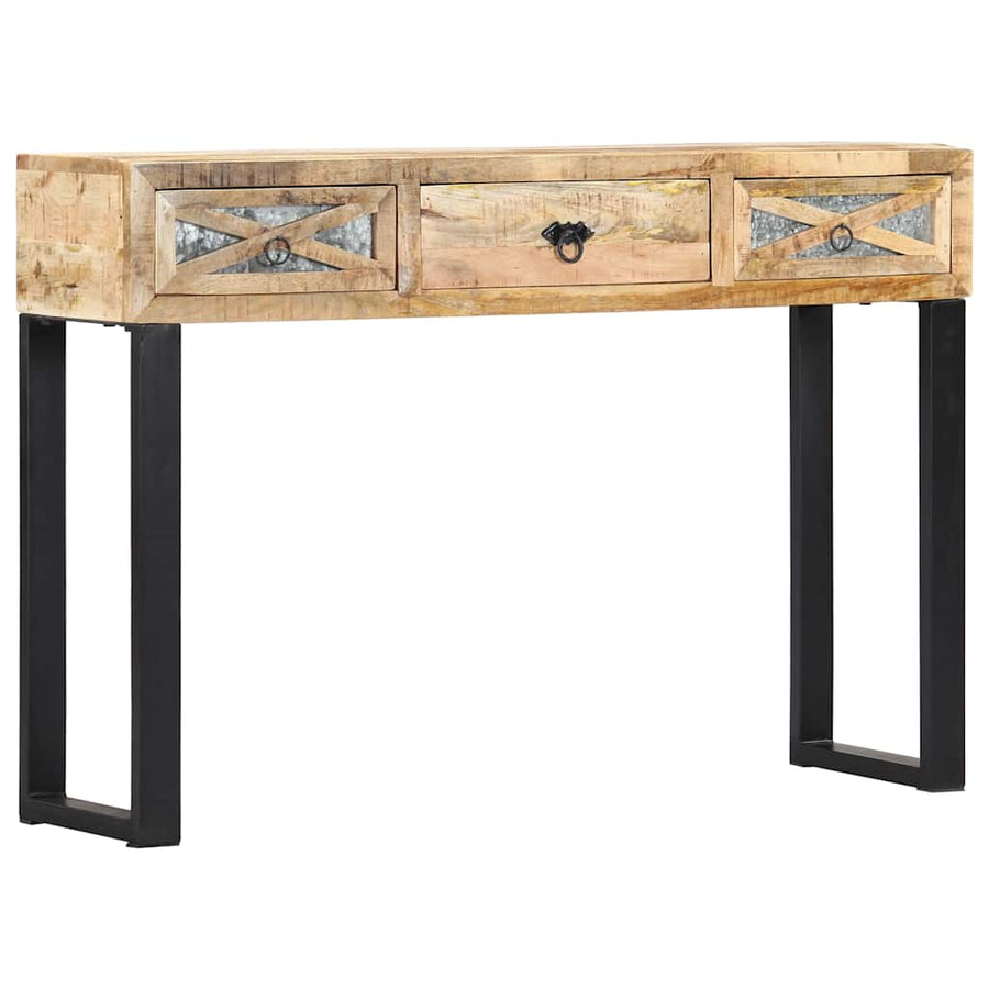 Console Table 110x30x76 cm Solid Mango Wood