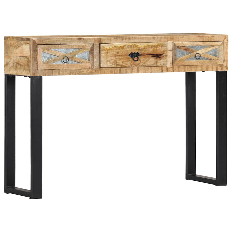 Console Table 110x30x76 cm Solid Mango Wood