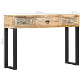 Console Table 110x30x76 cm Solid Mango Wood - Extra Image