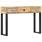 Console Table 110x30x76 cm Solid Mango Wood