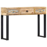 Console Table 110x30x76 cm Solid Mango Wood - Extra Image