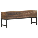 Bench 120 cm Solid Reclaimed Wood