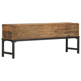 Bench 120 cm Solid Reclaimed Wood - Extra Image