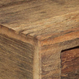 Bedside Cabinet 40x35x40 cm Solid Reclaimed Wood - 45-Degree Angle