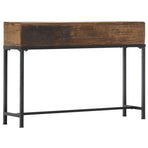 Console Table 120x30x80 cm Solid Reclaimed Wood