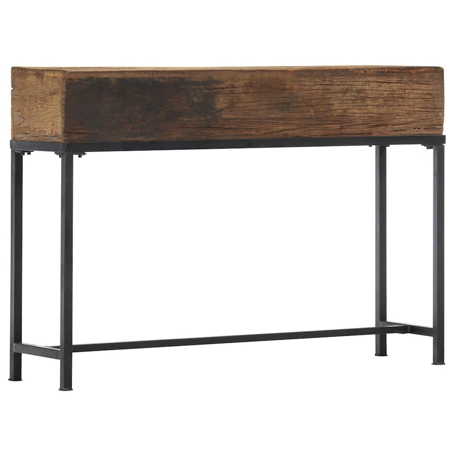 Console Table 120x30x80 cm Solid Reclaimed Wood