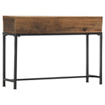 Console Table 120x30x80 cm Solid Reclaimed Wood