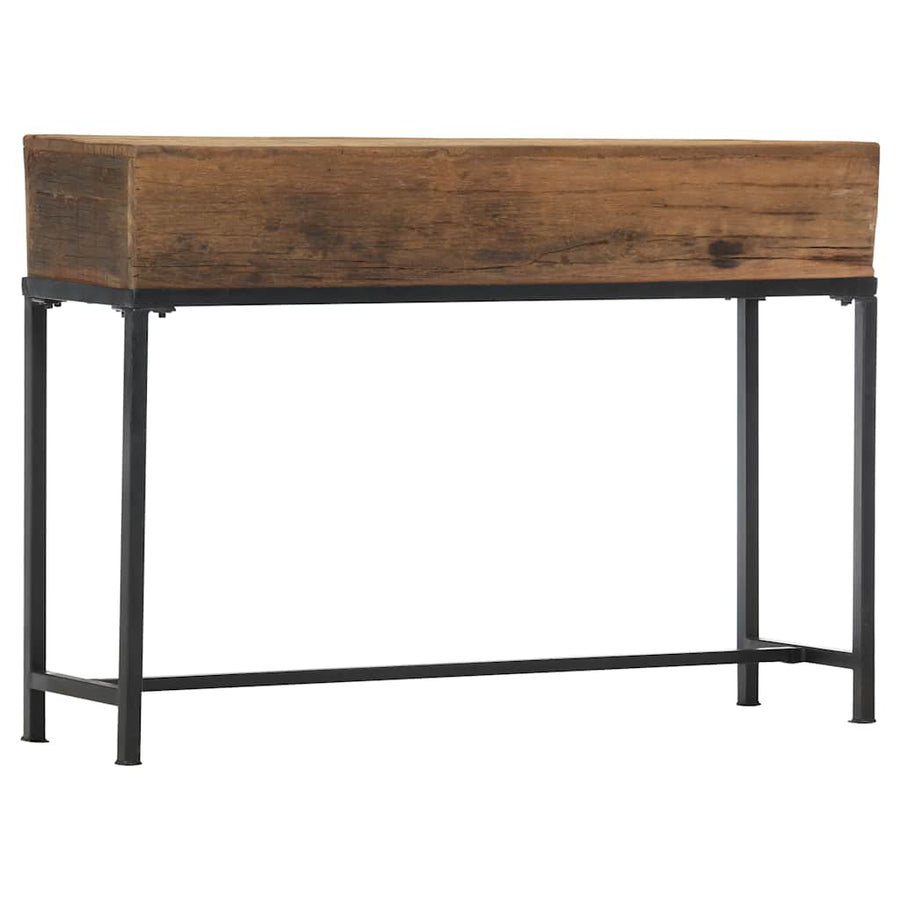 Console Table 120x30x80 cm Solid Reclaimed Wood