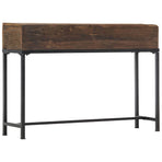 Console Table 120x30x80 cm Solid Reclaimed Wood