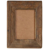 Photo Frames 2 pcs 23x28 cm Solid Reclaimed Wood and Glass