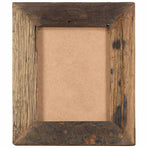 Photo Frames 2 pcs 25x30 cm Solid Reclaimed Wood and Glass