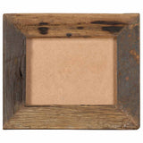 Photo Frames 2 pcs 25x30 cm Solid Reclaimed Wood and Glass