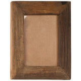 Photo Frames 2 pcs 25x30 cm Solid Reclaimed Wood and Glass - Extra Image
