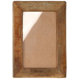 Photo Frames 2 pcs 30x40 cm Solid Reclaimed Wood and Glass