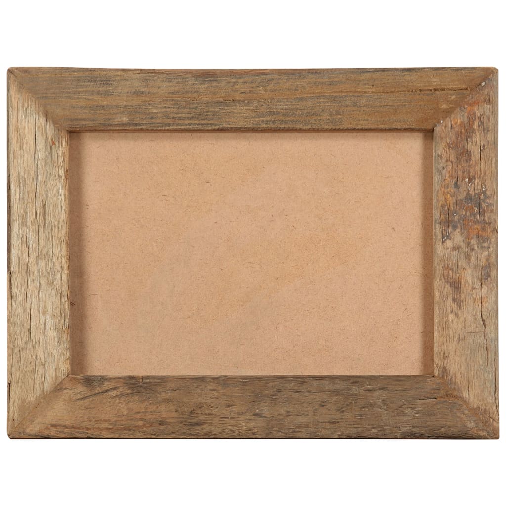 Photo Frames 2 pcs 30x40 cm Solid Reclaimed Wood and Glass