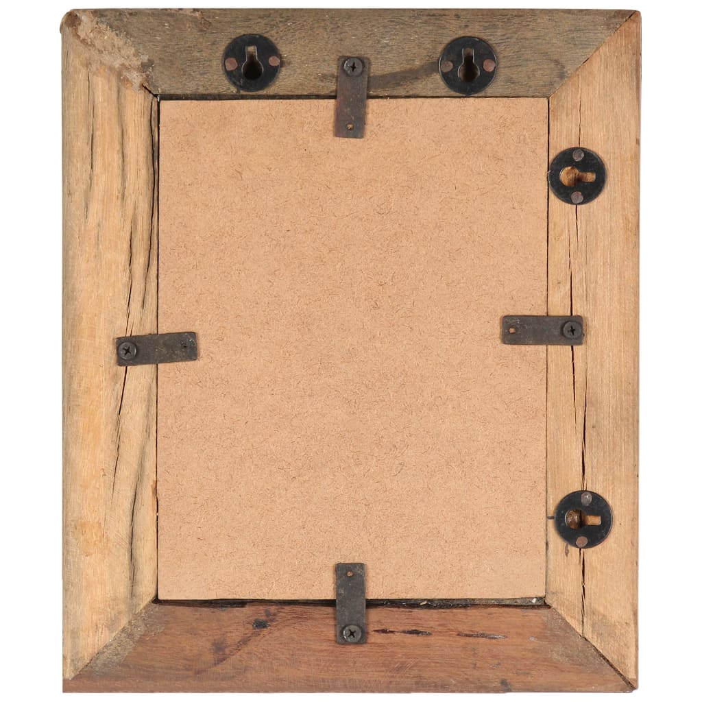 Photo Frames 2 pcs 30x40 cm Solid Reclaimed Wood and Glass