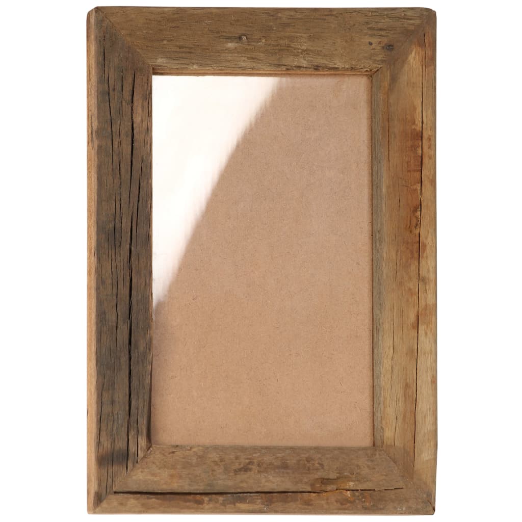 Photo Frames 2 pcs 30x40 cm Solid Reclaimed Wood and Glass
