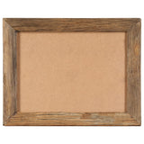 Photo Frames 2 pcs 34x40 cm Solid Reclaimed Wood and Glass - Side View
