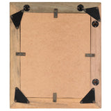Photo Frames 2 pcs 34x40 cm Solid Reclaimed Wood and Glass - 45-Degree Angle