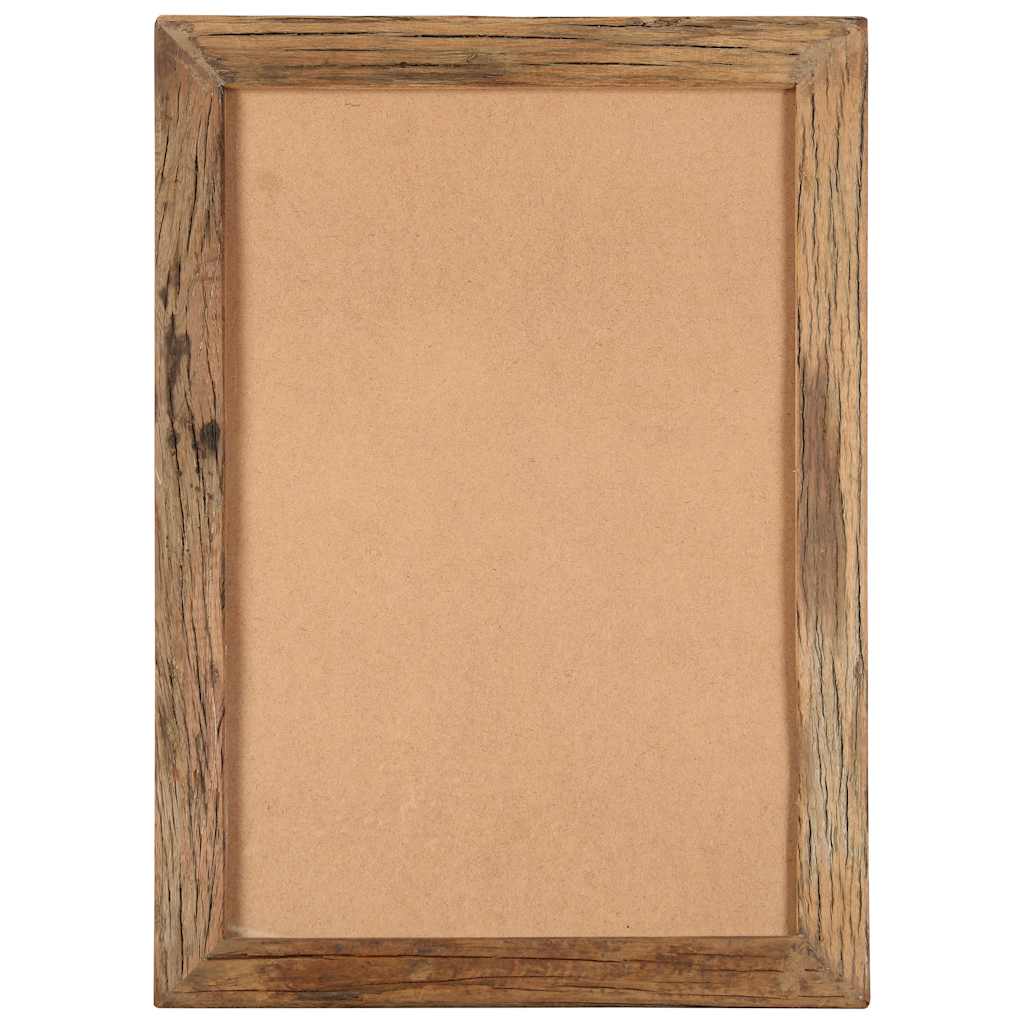 Photo Frames 2 pcs 40x50 cm Solid Reclaimed Wood and Glass