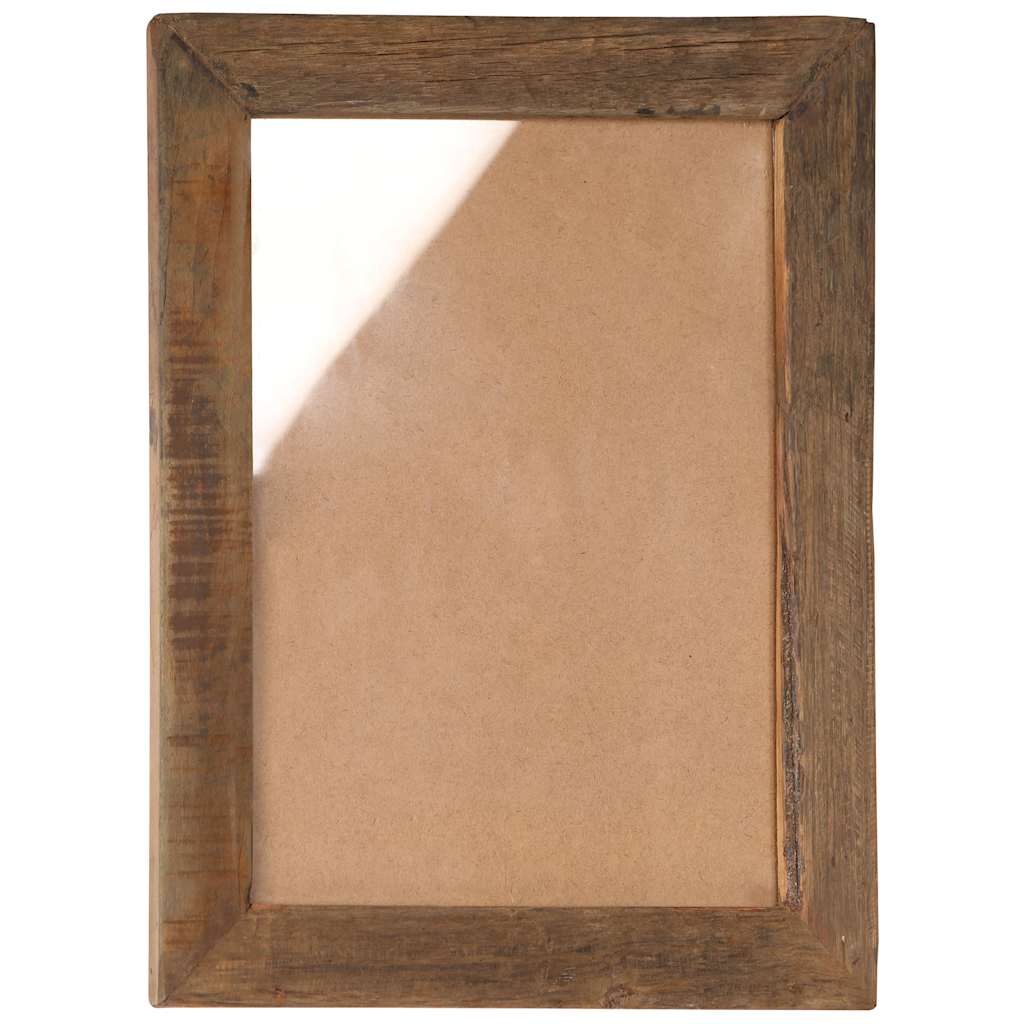 Photo Frames 2 pcs 40x50 cm Solid Reclaimed Wood and Glass