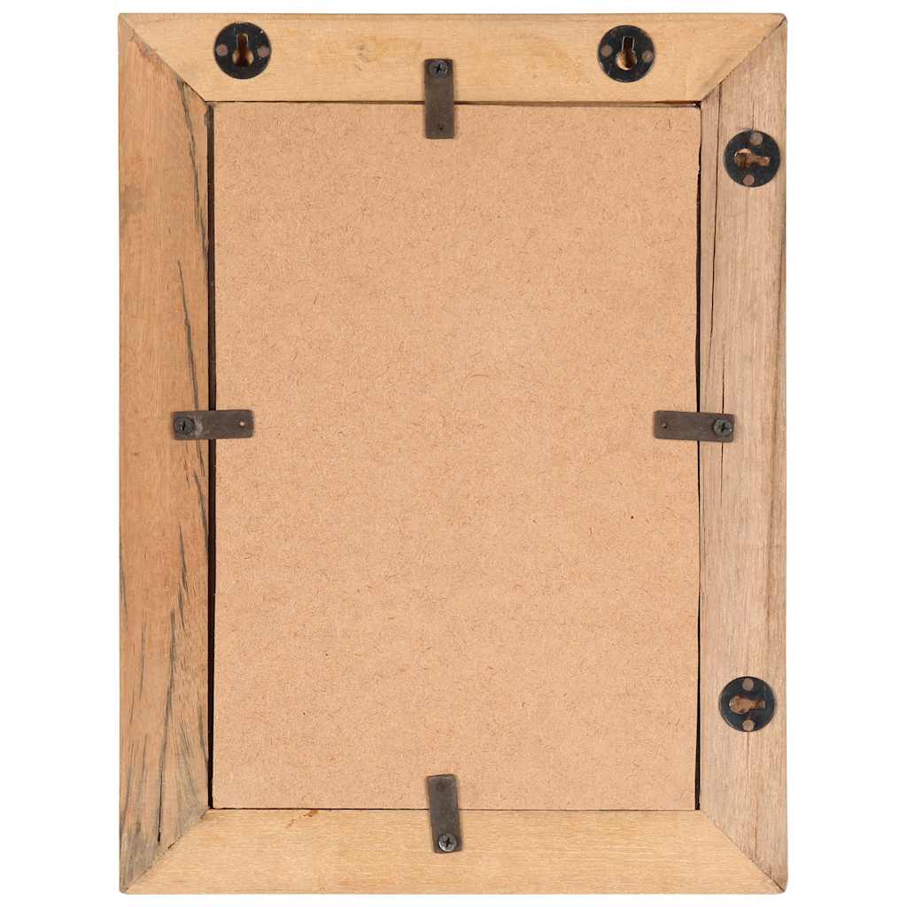 Photo Frames 2 pcs 40x50 cm Solid Reclaimed Wood and Glass