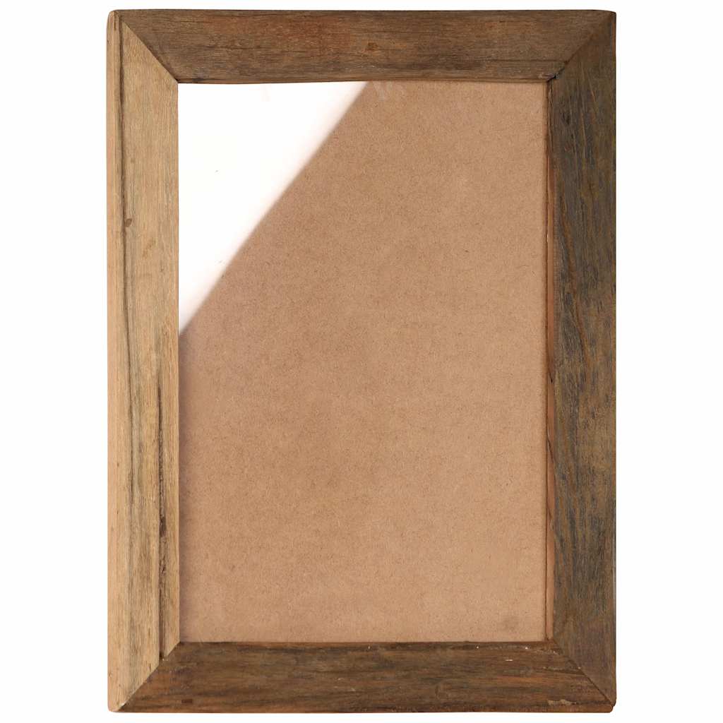 Photo Frames 2 pcs 40x50 cm Solid Reclaimed Wood and Glass