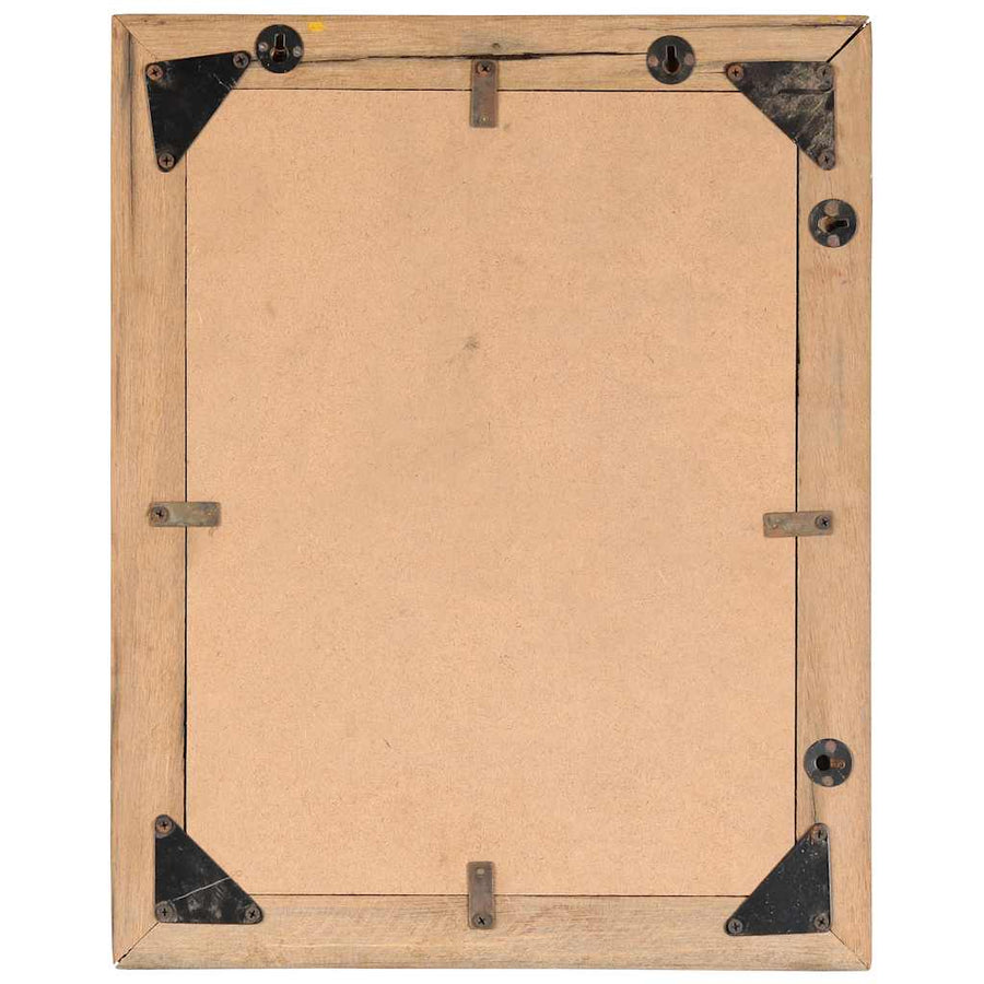 Photo Frames 2 pcs 50x60 cm Solid Reclaimed Wood and Glass