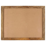 Photo Frames 2 pcs 50x70 cm Solid Reclaimed Wood and Glass - Side View