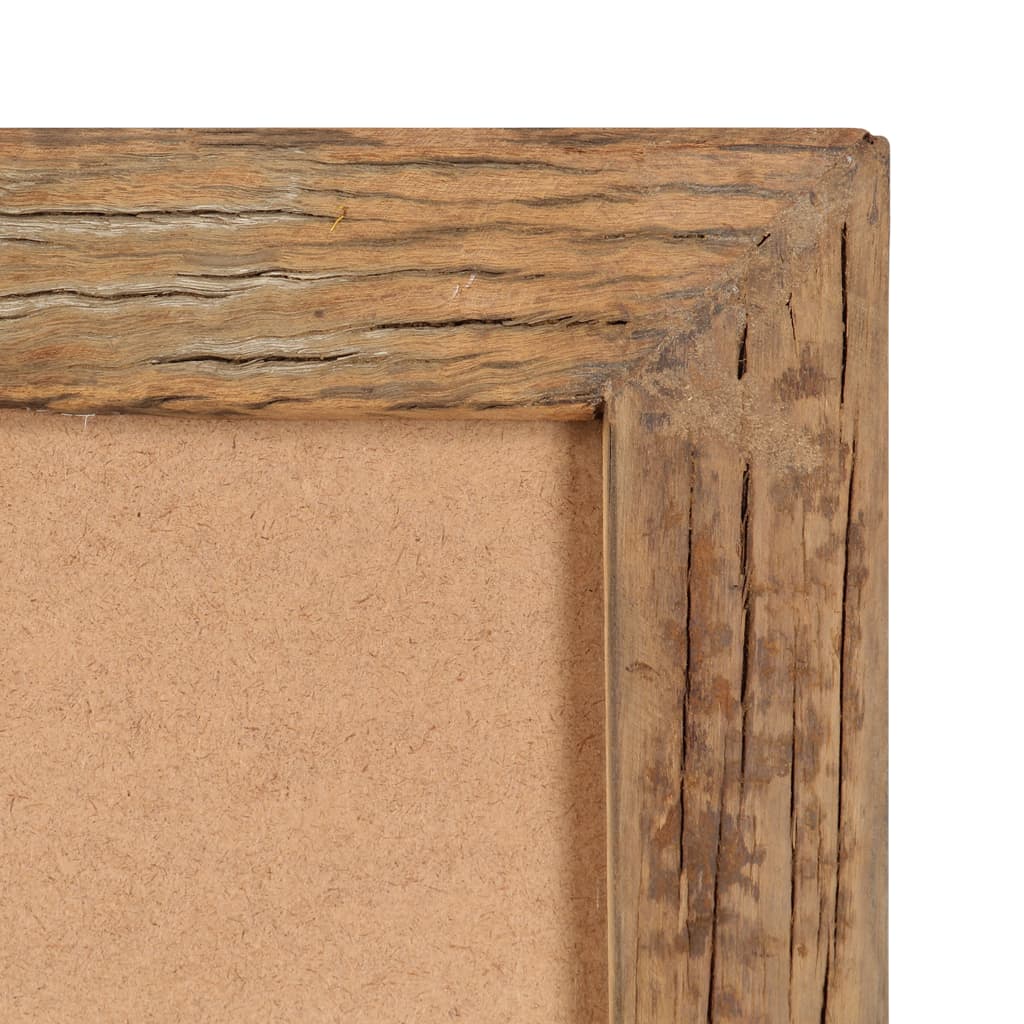 Photo Frames 2 pcs 50x70 cm Solid Reclaimed Wood and Glass
