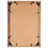 Photo Frames 2 pcs 50x70 cm Solid Reclaimed Wood and Glass