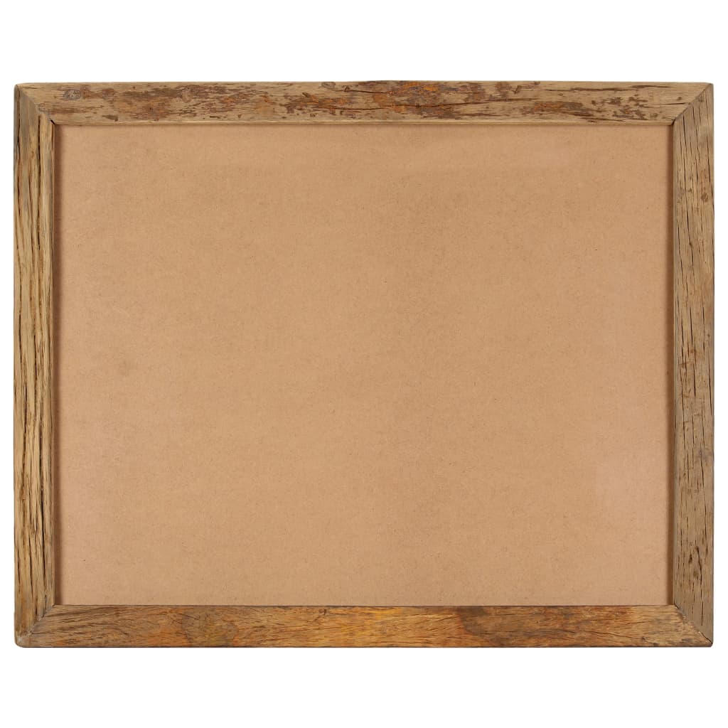 Photo Frames 2 pcs 90x70 cm Solid Reclaimed Wood and Glass