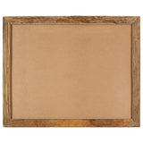 Photo Frames 2 pcs 90x70 cm Solid Reclaimed Wood and Glass - Top-Down View