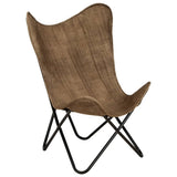 Butterfly Chair Taupe Canvas - Extra Image