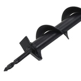 Auger Drill Steel 60 mm - Front View