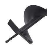 Auger Drill Steel 150 mm - Front View