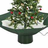 Snowing Christmas Tree with Umbrella Base Green 75 cm - Extra Image
