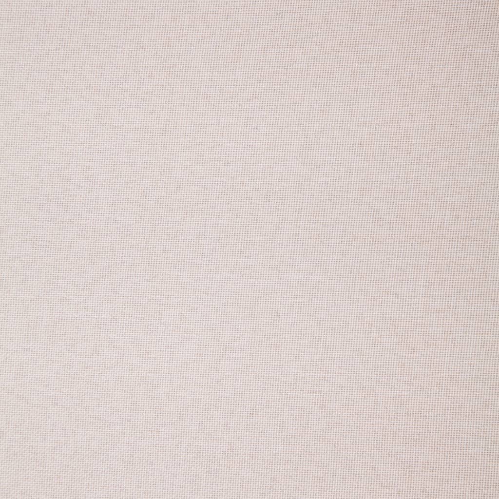 2 Piece Sofa Set Fabric Cream