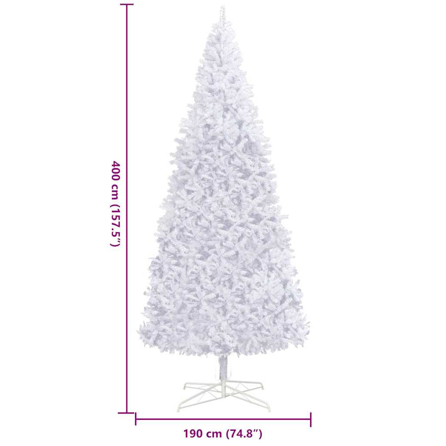 Artificial Christmas Tree 400 cm White