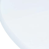 5 Piece Dining Set Solid Rubber Wood White - Extra Image