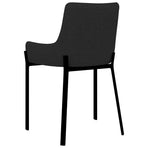 Dining Chairs 2 pcs Black Fabric